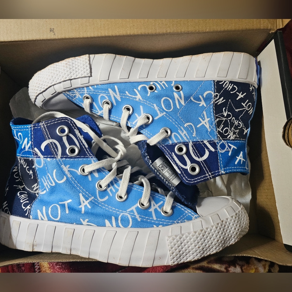 Converse UNT1TL3D HighNot a Chuck University Blue (GS) BiG size 5